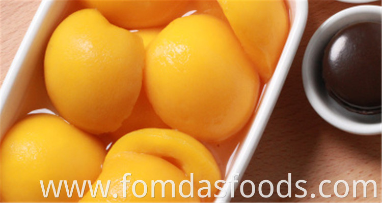 106oz Yellow Peach Halves
